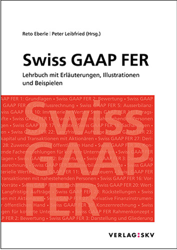 Buchcover vom Lehrbuch Swiss GAAP FER