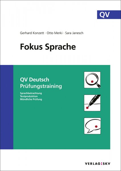 Buchcover von Fokus Sprache QV